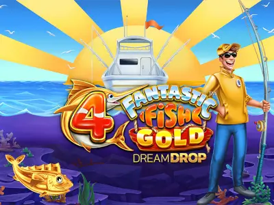 4 Fantastic Fish Gold Dream Drop